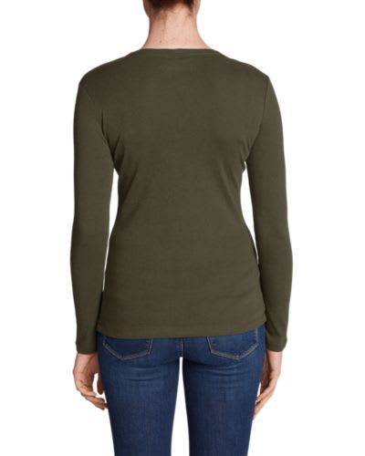 Women's Favorite Long-Sleeve Crewneck T-Shirt Image 654