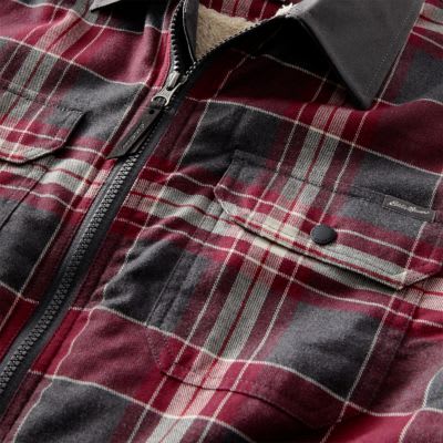 Eddie's Favorite Flannel Faux Shearling-Lined Shirt Jacket Image 118