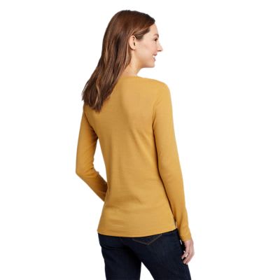 Women's Favorite Long-Sleeve Crewneck T-Shirt Image 993