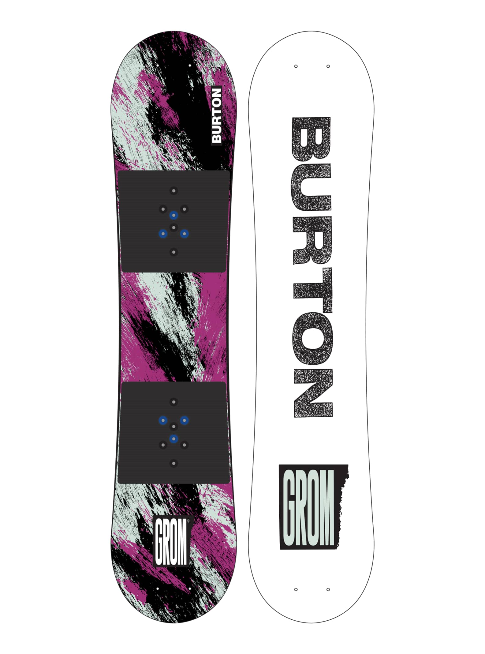 Tabla snowboard Kids Burton Mini Grom Rocker Snowboard - 100