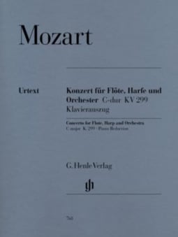 Mozart: Flute Concerto C major K299 for Flute, Harp & Orch.