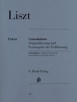 Liszt: Consolations (Original/Early Version)