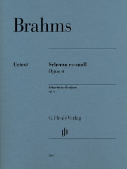 Brahms: Scherzo in Eb minor, Op. 4