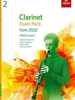 2022-2025 Clarinet Exam Pack c\w OA - Grade 2