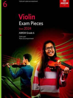AB Violin Exam Pieces (fr 2024) - Grade 6