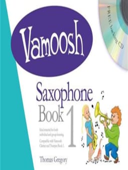 Vamoosh Saxophone c\w CD - Book 1