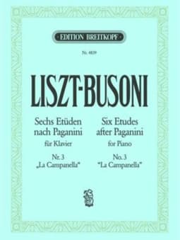 Busoni: La Campanella (fr. Liszt)