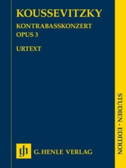 Koussevitzky: Double Bass Concerto, Op.3 SE