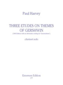 Harvey: 3 Etudes on Themes Of Gershwin