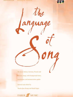 The Language of Song c\w CD - Advanced (Medium)