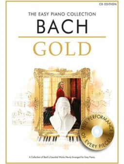 Bach Gold c\w CD (Easy Piano Coll.)