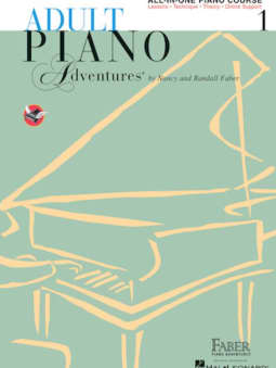 Piano Adv: Adult All-In-One Lesson c\w OA - Book 1 (2e)