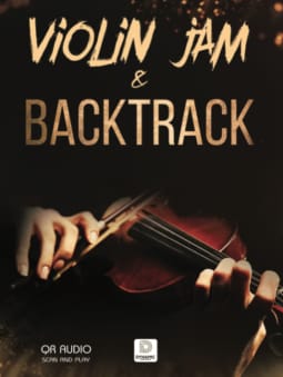 Violin Jam & BackTrack c\w QR Audio