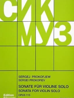 Prokofiev: Sonata for Violin Solo, Op.115