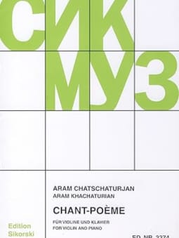 Khachaturian: Chant-Poeme (Violin)