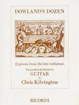 Dowland's Dozen: 12 Pieces from the Lute Tablature