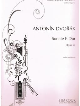 Dvorak: Sonata in F, Op. 57 (Violin/Piano)