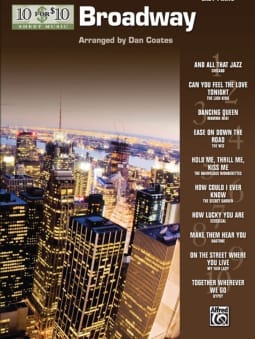 10 for 10 Sheet Music: Broadway