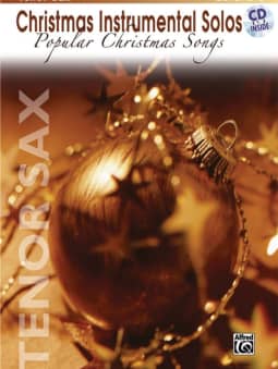 Christmas Instrumental Solos c\w CD: Tenor Sax