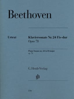 Beethoven: Piano Sonata no. 24 in F# major, Op.78