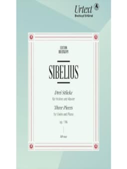 Sibelius: 3 Pieces, Op.116 (Violin/Piano)