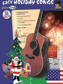 Easy Holiday Songs c\w CD (TAB)