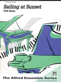 Bailey: Sailing at Sunset (2 Piano)