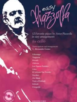 Piazzolla: Easy Piazzolla for Cello c\w CD