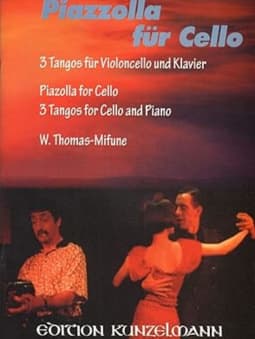 Piazzolla for Cello (3 Tangos)