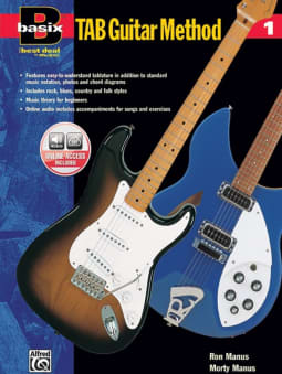 Basix Tab Guitar Method 1 c\w CD