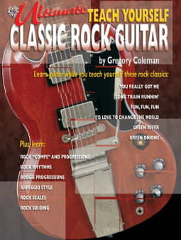 Ultimate Teach Yourself: Classic Rock Guitar c\w CD
