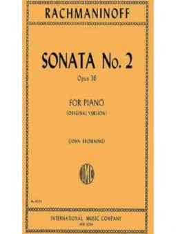 Rachmaninov: Piano Sonata in Bb minor, No. 2, Op. 36