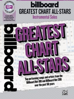 Billboard Greatest Chart All-Stars Inst. Solos c\w CD (Cello)