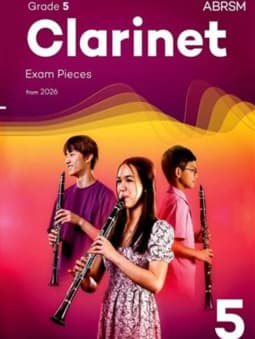 Clarinet Exam Pieces (fr. 2026) - Grade 5