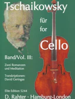 Tchaikovsky for Cello - Volume 3 (Romance Op.5 & 51\5,)