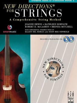 New Directions for Strings Double Bass (D) c\w CD - Book 1