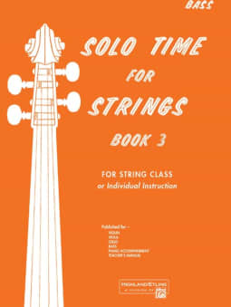 Solo Time for Strings - Book 3 (Double Bass)