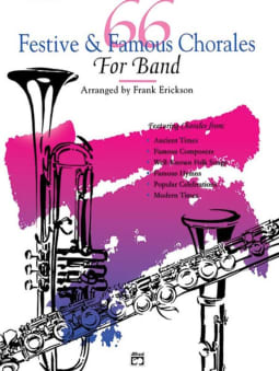 66 Festive & Famous Chorales for Band: Flute