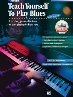 Teach Yourself to Play Blues at the Keyboard c\w CD