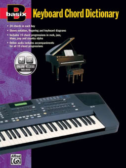 Basix Keyboard Chord Dictionary c\w CD