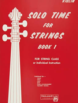Solo Time for Strings - Book 1 (Violin)
