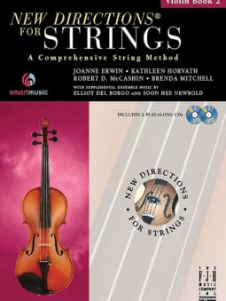 New Directions for Strings Violin c\w CD - Book 2