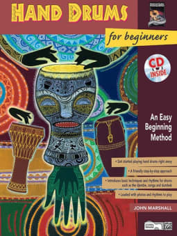 Hand Drums for Beginners c\w CD