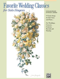 Favorite Wedding Classics for Solo Singers (M Low)