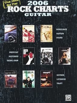 Rock Charts Guitar 2006: The Hits , So Far (TAB)