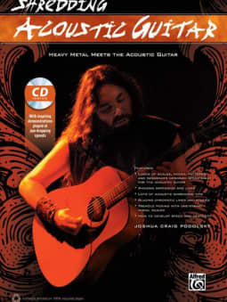 Shredding Acoustic Guitar c\w CD