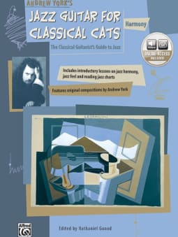 Jazz Guitar for Classical Cats c\w CD - Harmony
