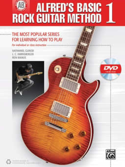 Alfred's Basic Rock Guitar Method 1 c\w DVD