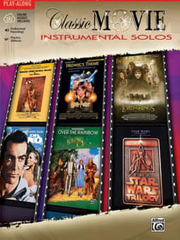 Classic Movie Inst. Solos c\w CD: Viola - Level 2-3