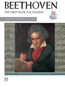 Beethoven: The 1st Book for Pianists c\w CD